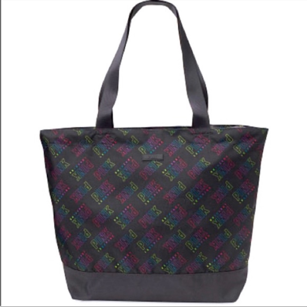 Pink weekender tote bag